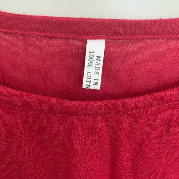 New Women’s Peplum top- pink - Picture 5 of 8